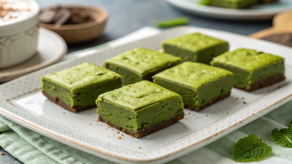 Matcha Brownies