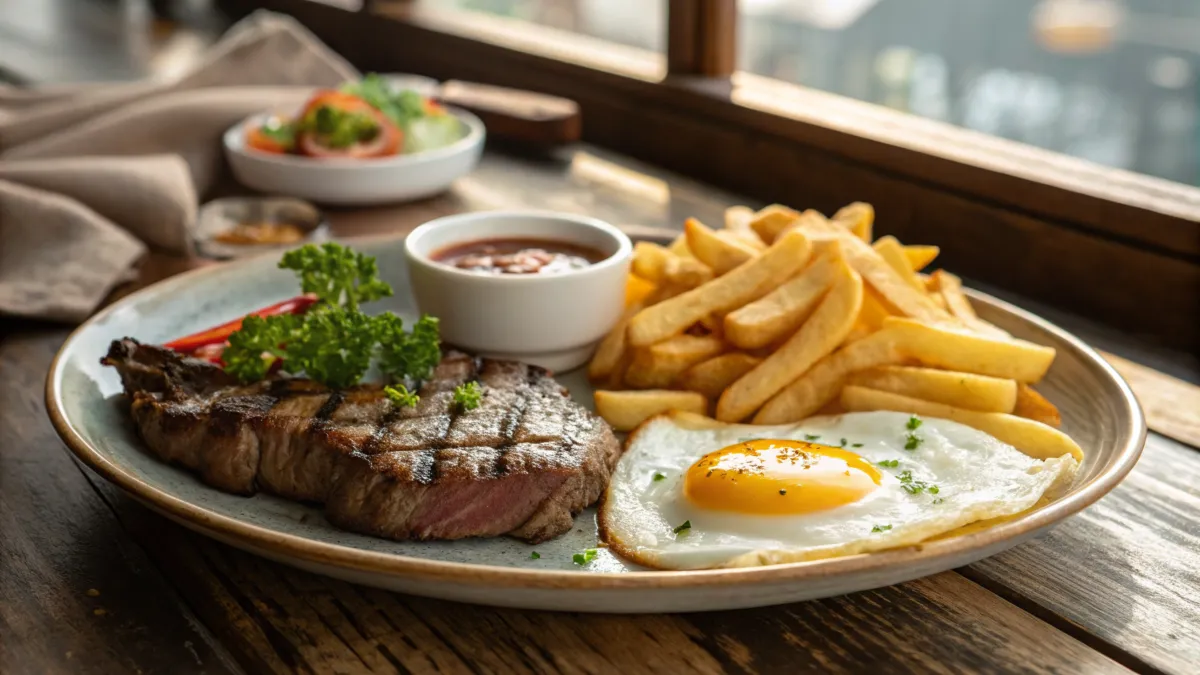 breakfast steak and fries ideas