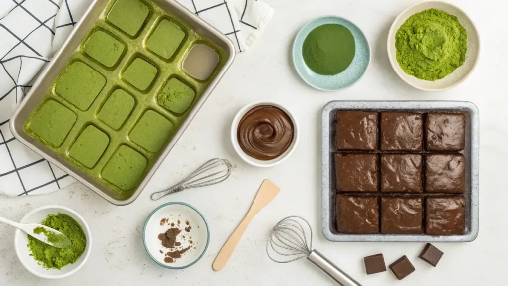 How to Make Matcha Brownies