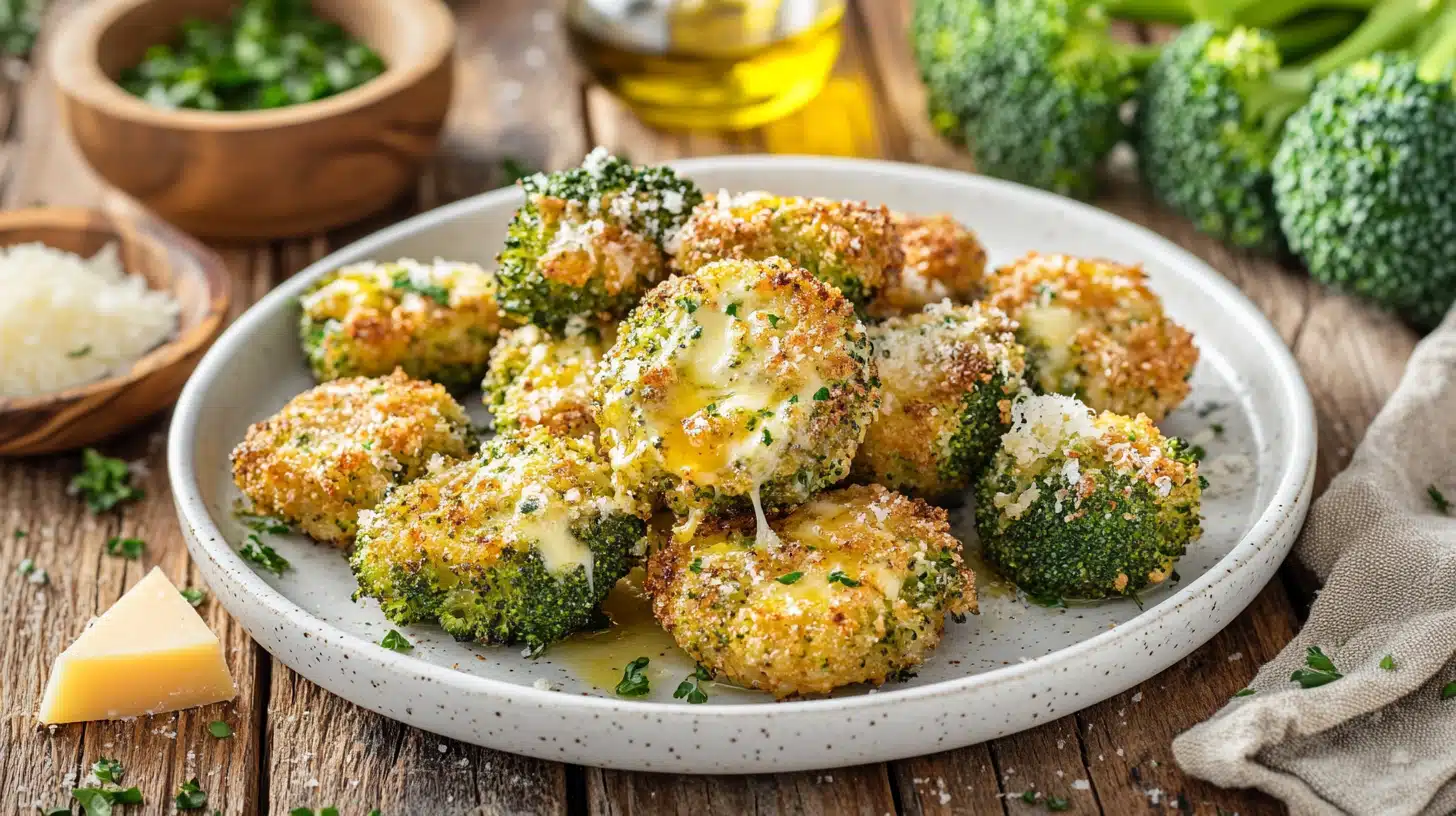 broccoli and cheese in the air fryer recipe