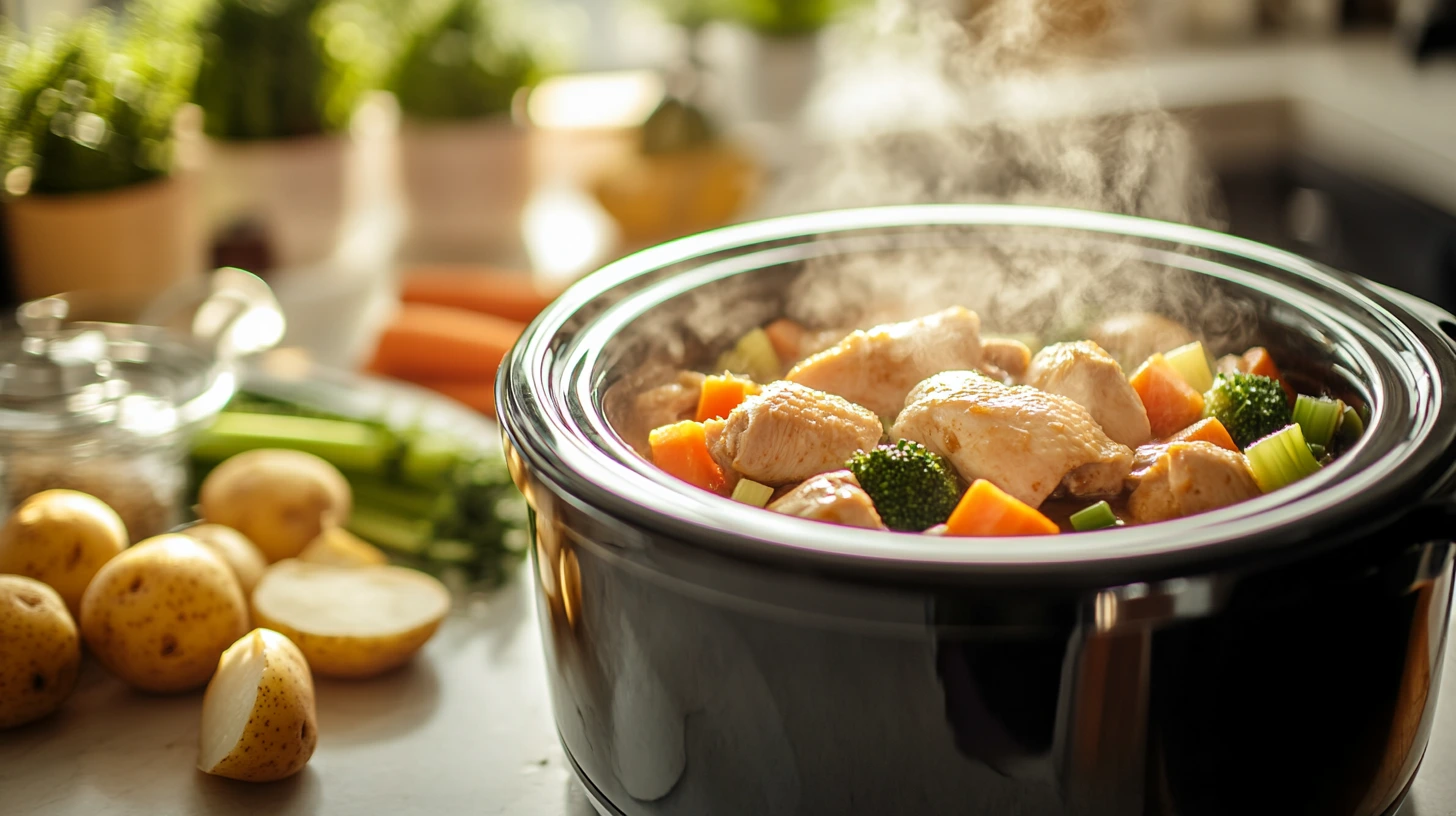 Can you cook frozen chicken in a crockpot