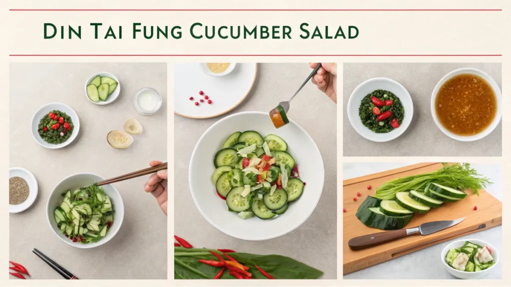 Step-by-Step Guide to Making Din Tai Fung Cucumber Salad