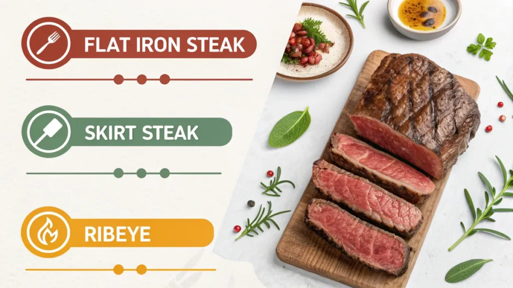 Comparison of Flat Iron Steak and Other Cuts