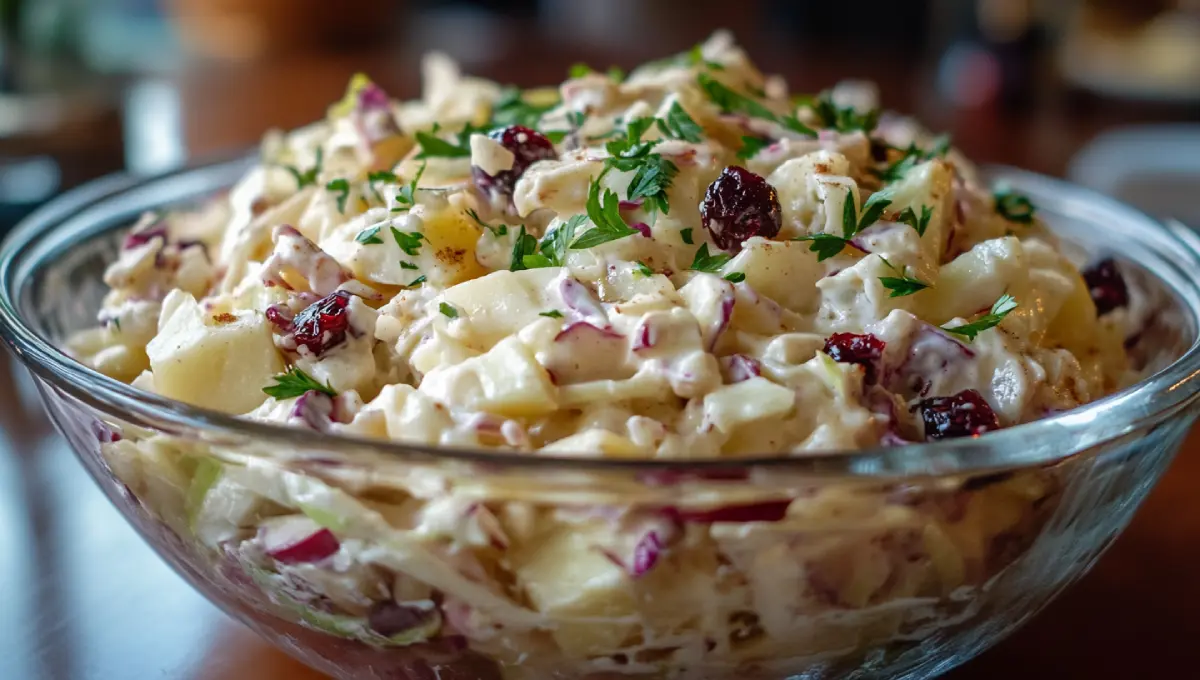 Apple Cranberry Coleslaw