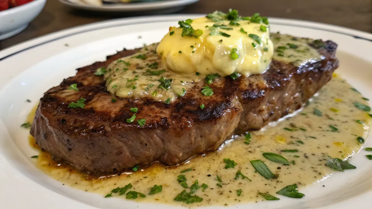 Garlic Butter Smothered Steak
