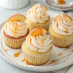 Honey-Peach-cupcake