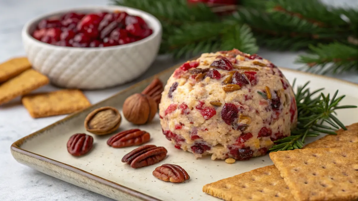 Cranberry Pecan Cheese Ball
