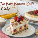 No-Bake Banana Split Cake