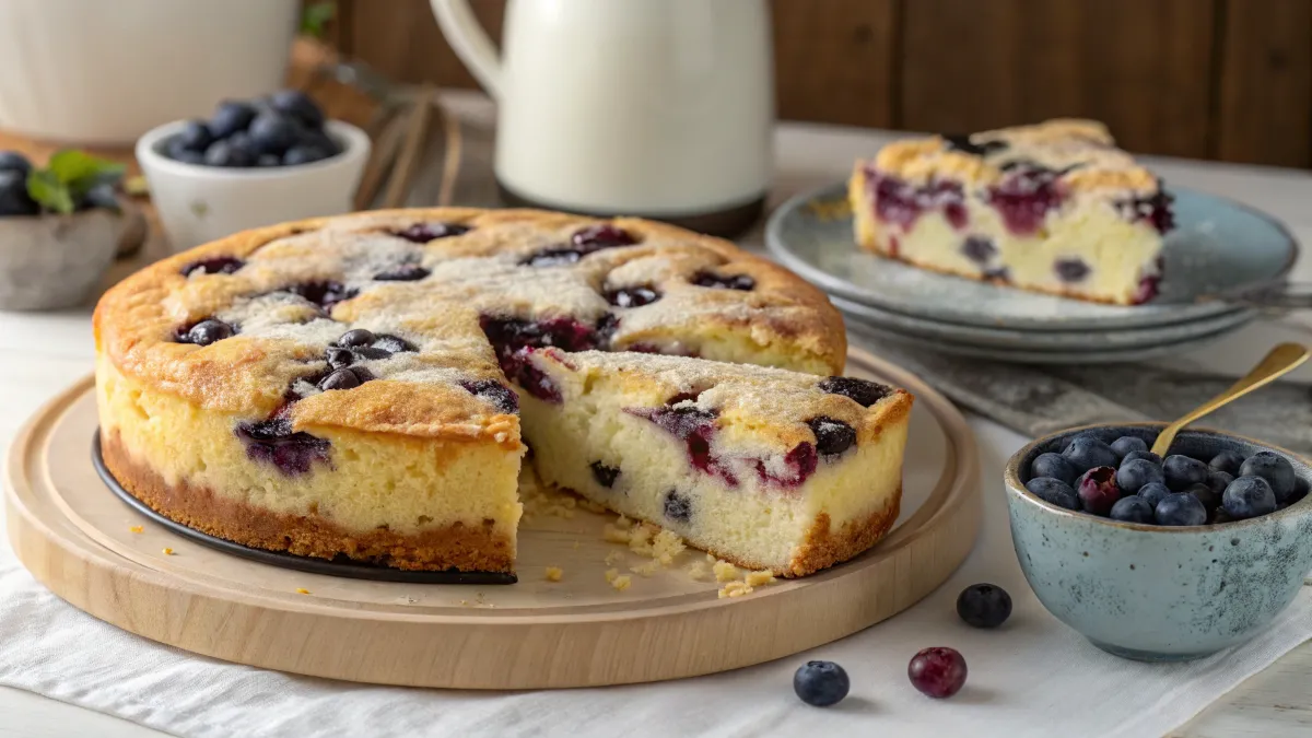 Nova Scotia Blueberry Dream Cake