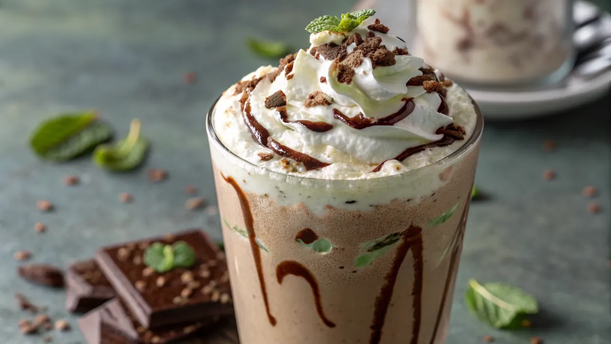Wendy’s Thin Mint Frosty Recipe Easy 5ingredients recipe