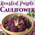 purple cauliflower recipe