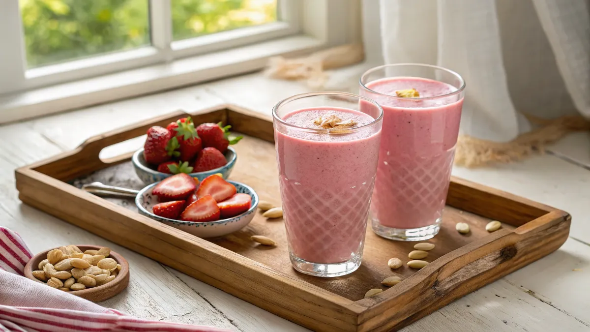 strawberry lassi recipe
