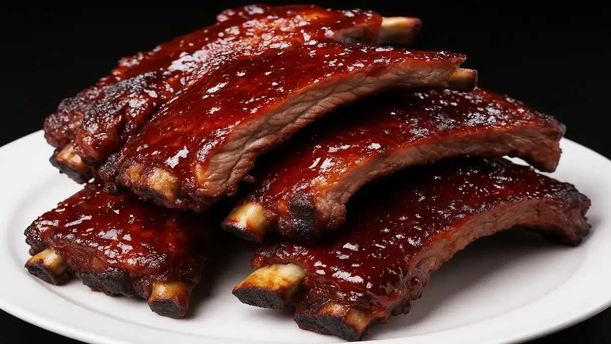 Kansas City BBQ Ribs meal that looks fresh and irresistible
